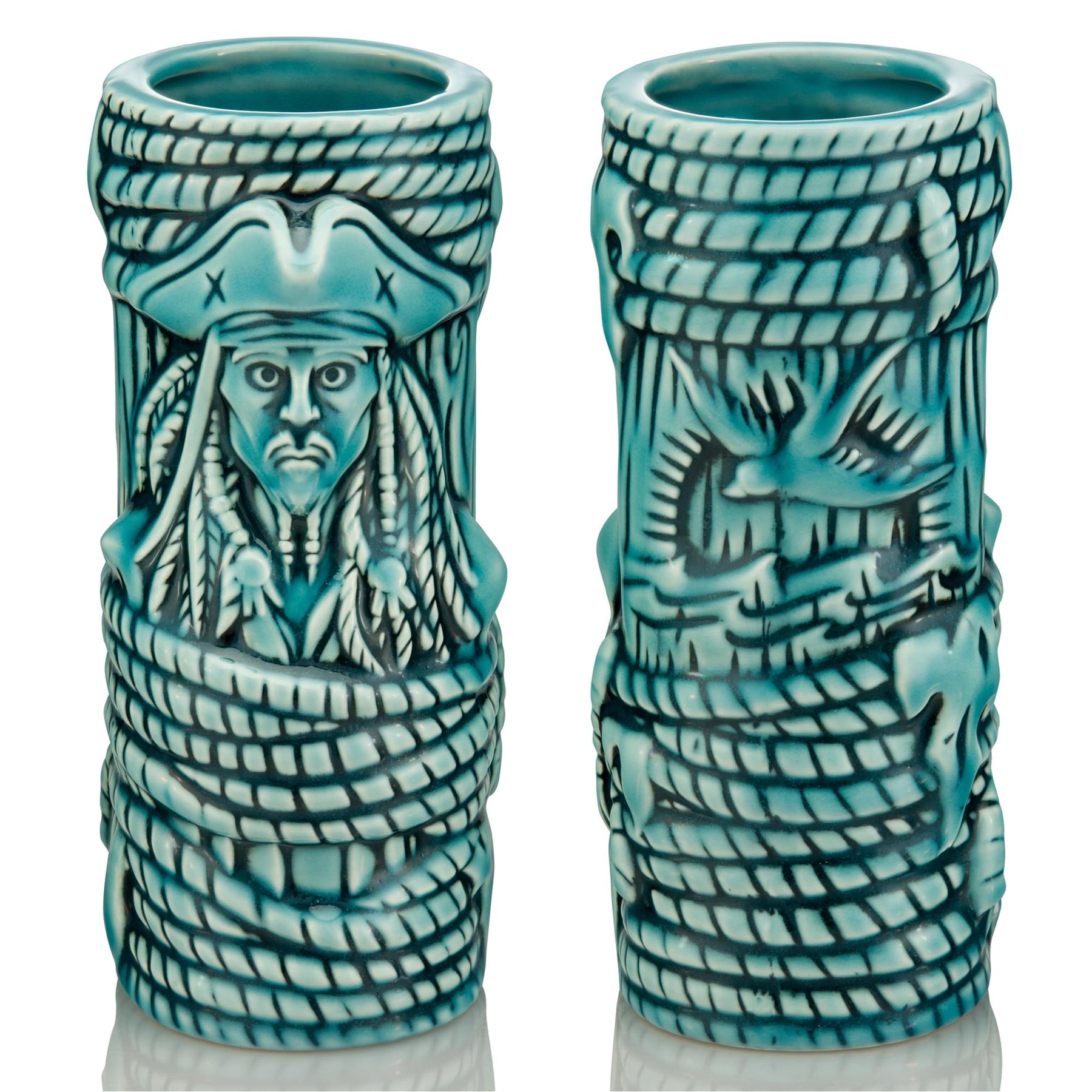 Geeki Tikis Disney Pirates Of The Caribbean Jack Sparrow Mug | Holds 22 Ounces