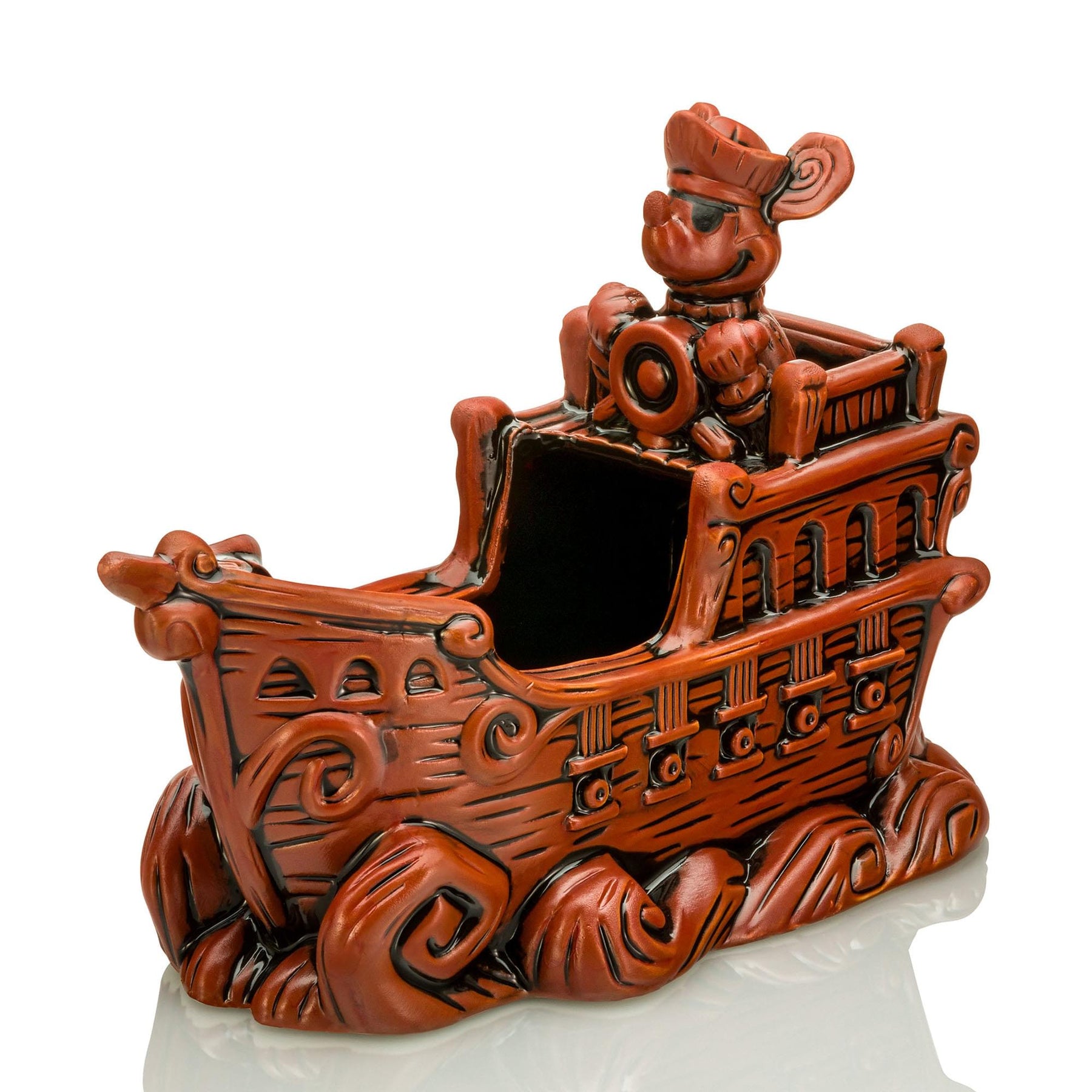 Geeki Tikis Disney Mickey Mouse's Pirate Ship 18-Ounce Ceramic Mug | LE 500