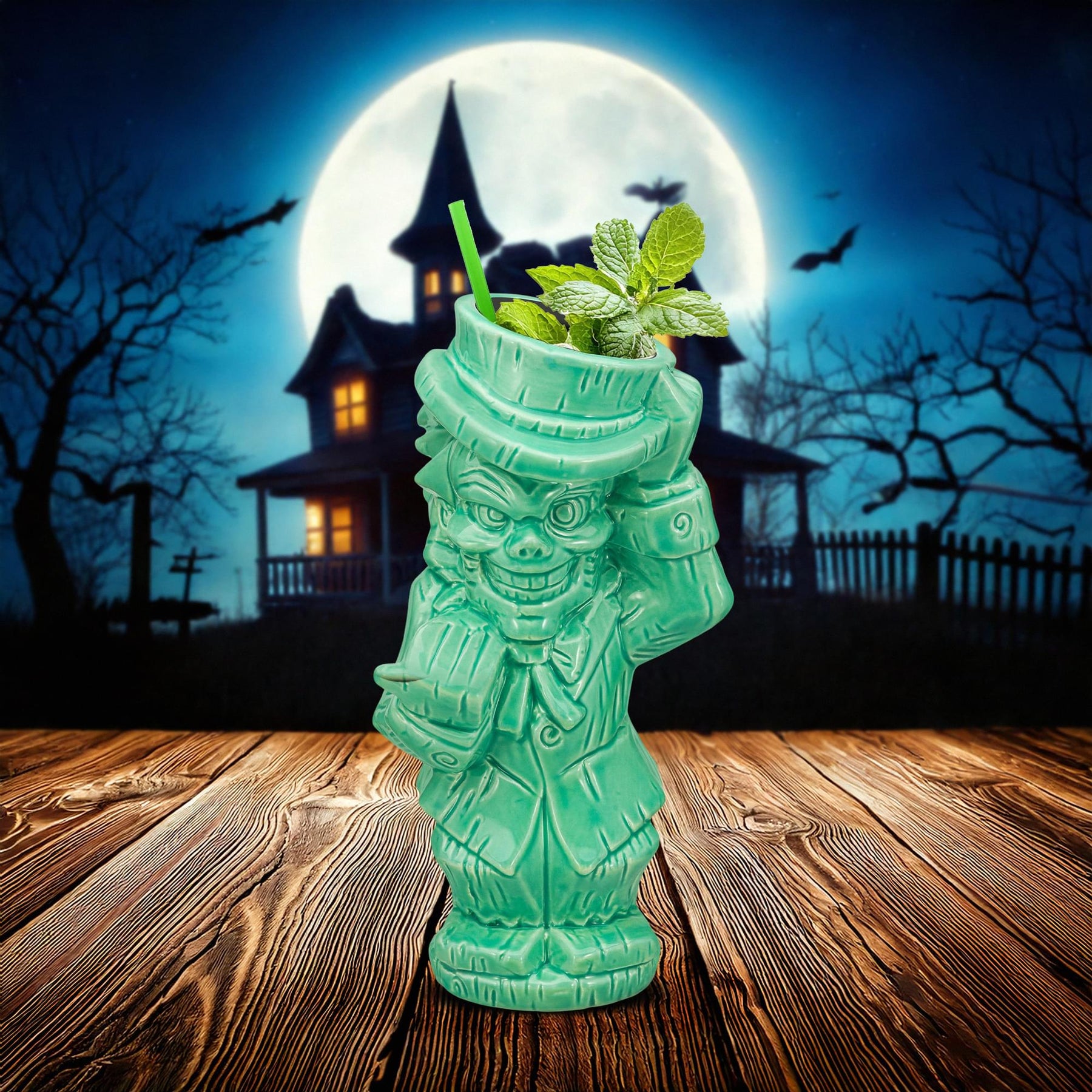 Geeki Tikis Disney The Haunted Mansion Ezra Ceramic Mug | Holds 12 Ounces