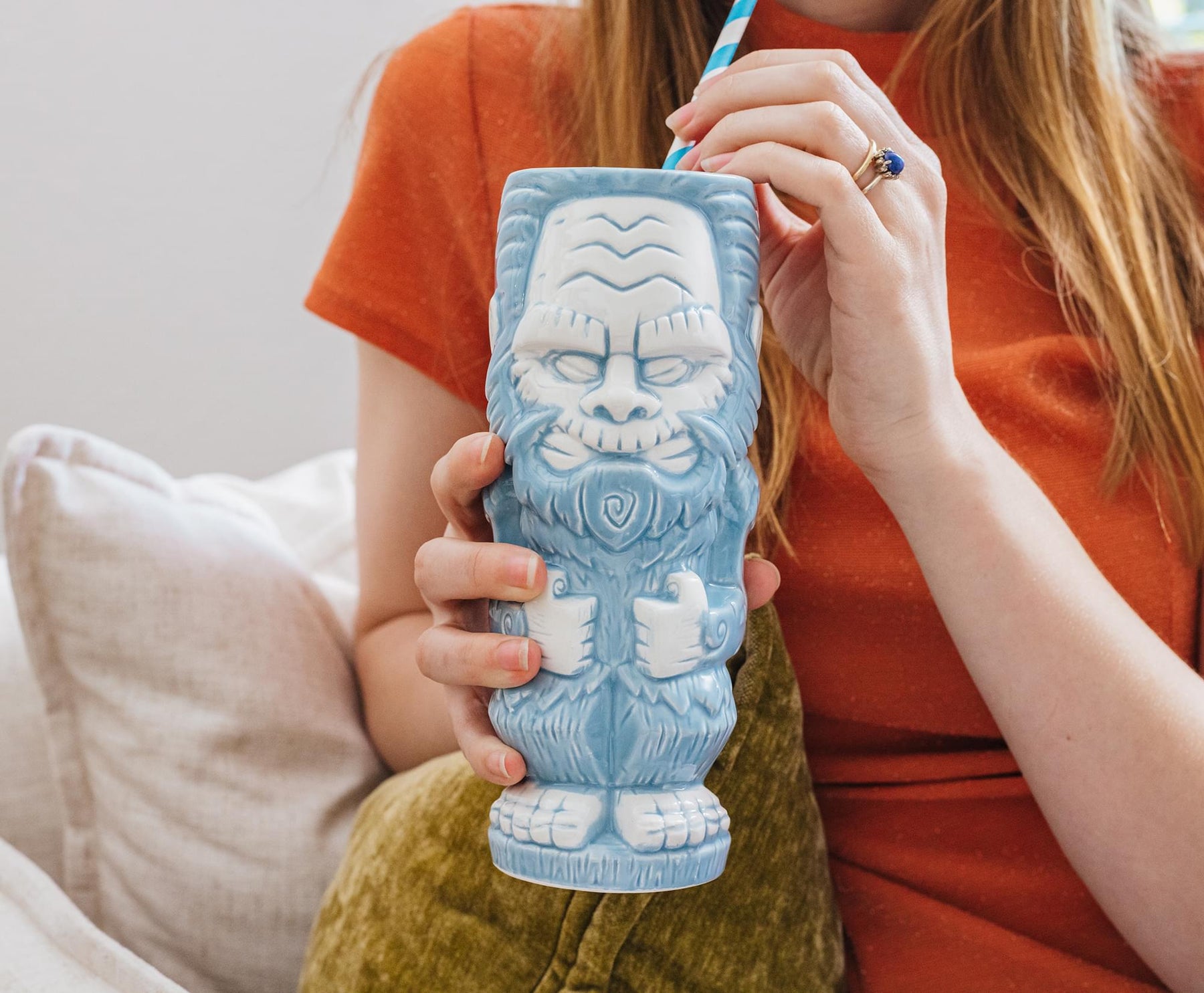 Geeki Tikis Yeti Ceramic Mug | Holds 20 Ounces