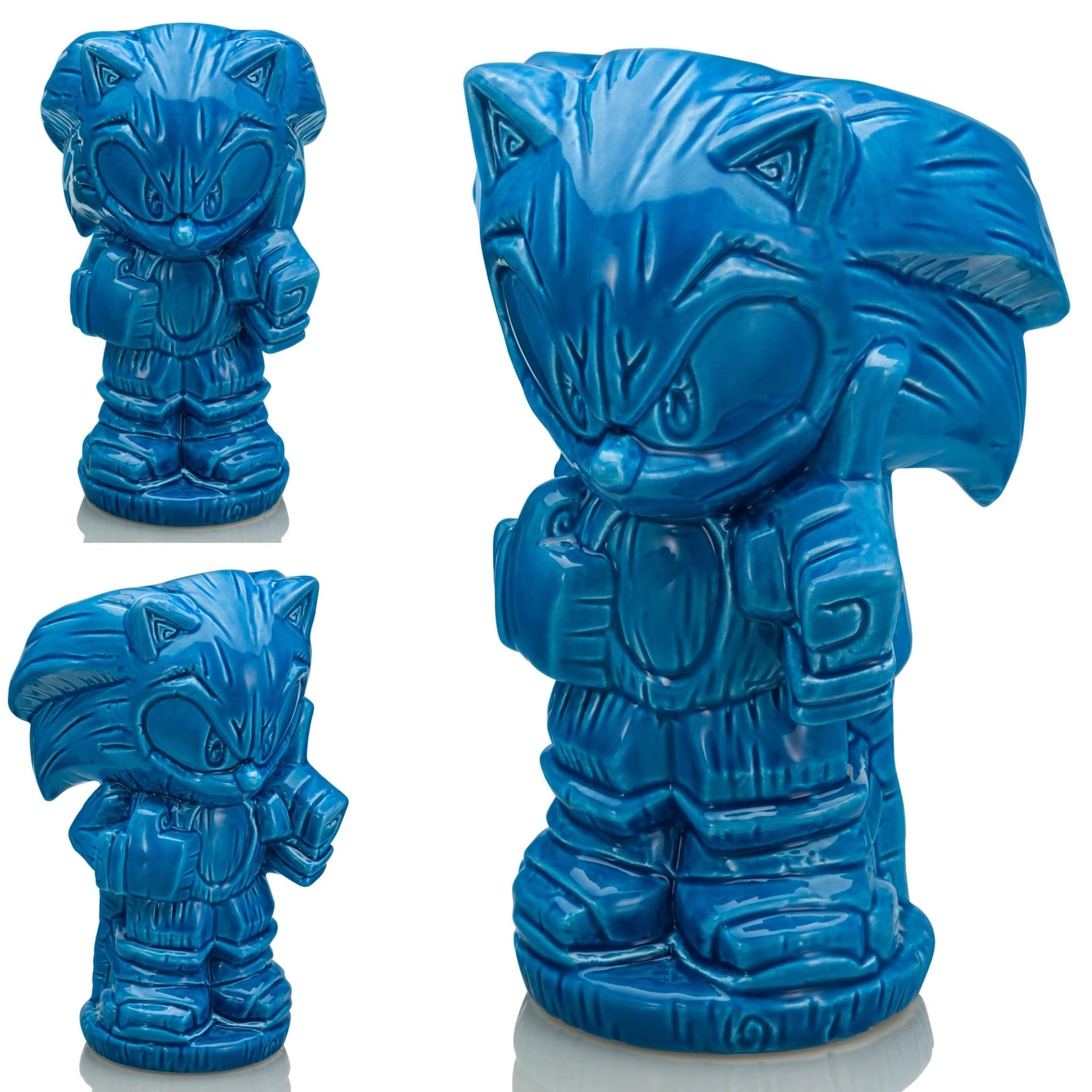 Geeki Tikis Sonic The Hedgehog 5-Piece Ceramic Mug Set