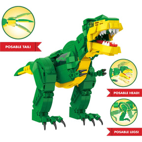 Crayola Tyrannosaurus Rex 463-Piece Brickcraft Building Set