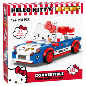 Sanrio Hello Kitty Custom Convertible 294-Piece Brickcraft Building Set