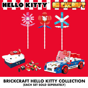 Sanrio Hello Kitty Flower 74-Piece Brickcraft Building Set