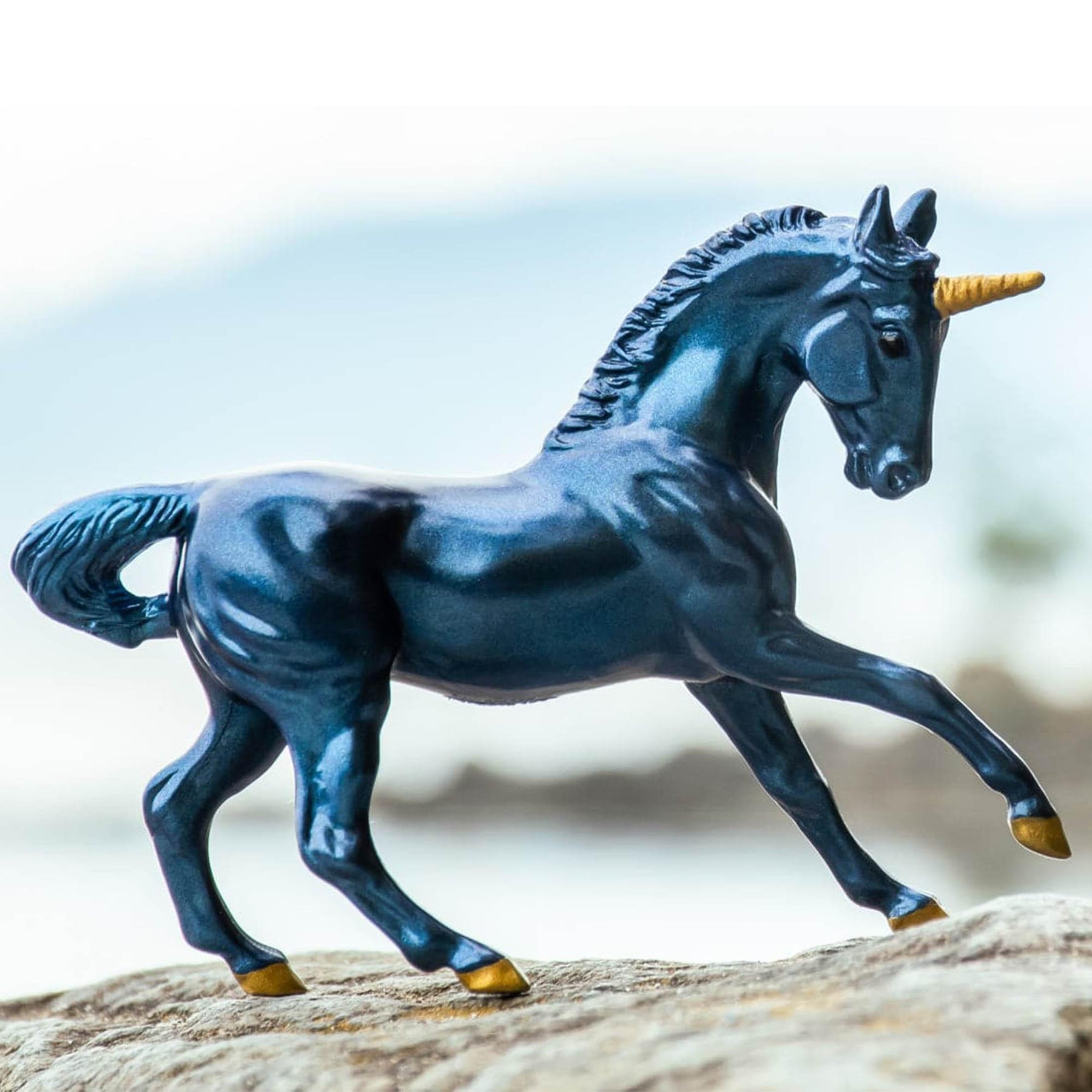 Breyer Unicorn Treasures 1:32 Scale Model Horse | Topaz