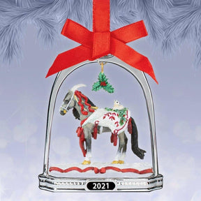 Breyer 2021 Holiday Stirrup Ornament | Arctic Grandeur