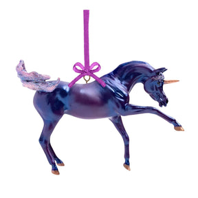 Breyer 2022 Holiday Unicorn Ornament | Tyrian