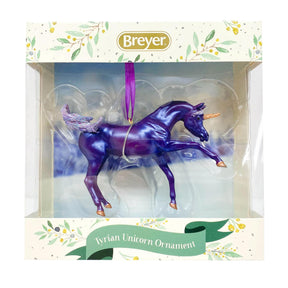 Breyer 2022 Holiday Unicorn Ornament | Tyrian