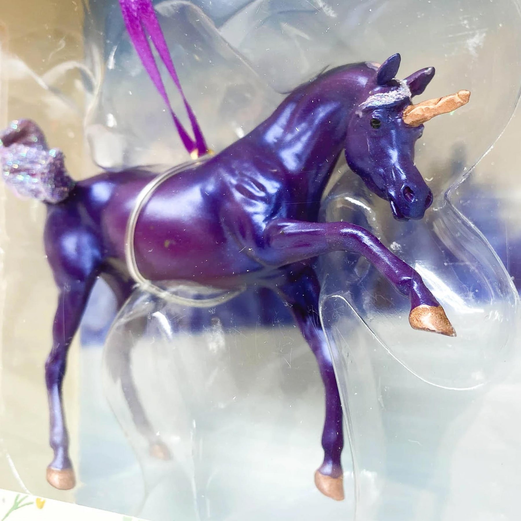 Breyer 2022 Holiday Unicorn Ornament | Tyrian