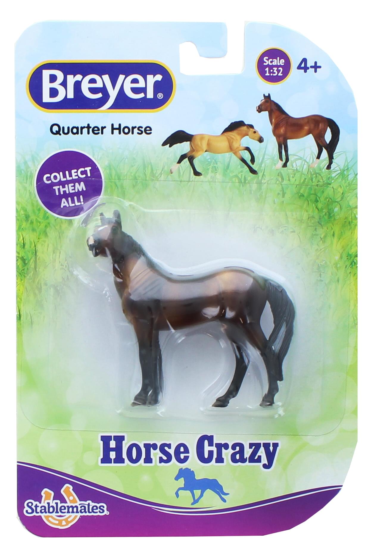 Breyer Stablemates Horse Crazy 1:32 Scale Model Horse | Quarter Horse