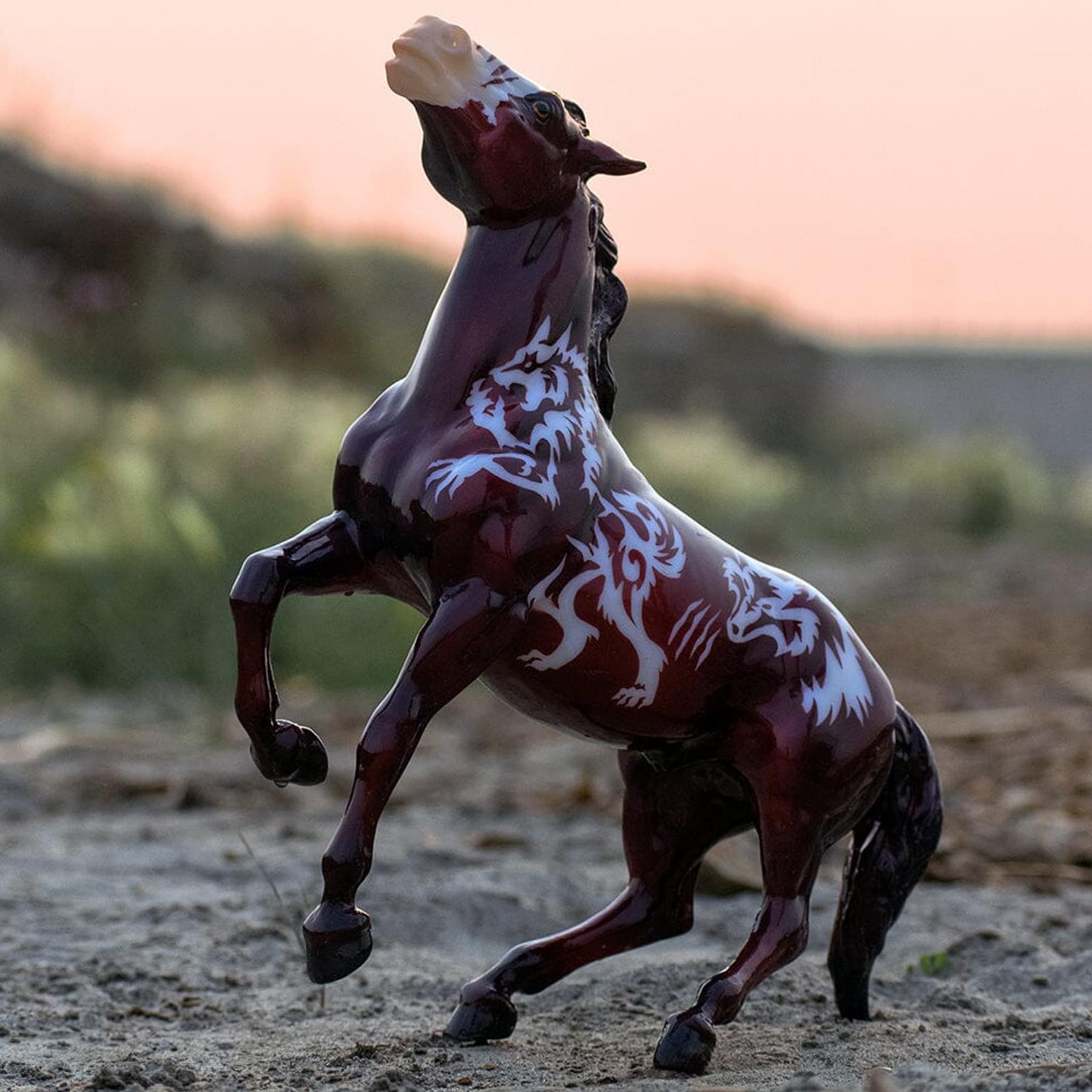 Breyer 1:9 Scale Model Horse | Beowulf 2024 Halloween Horse