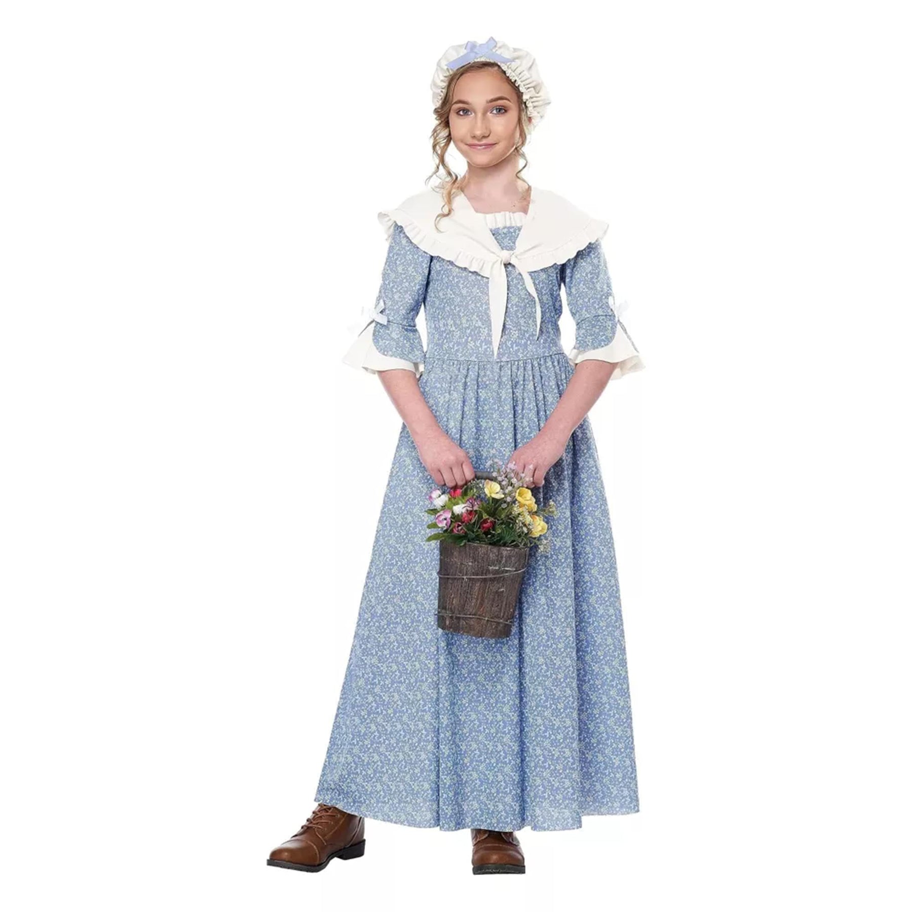 Colonial Village Girl Child Costume