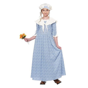 Colonial Village Girl Child Costume