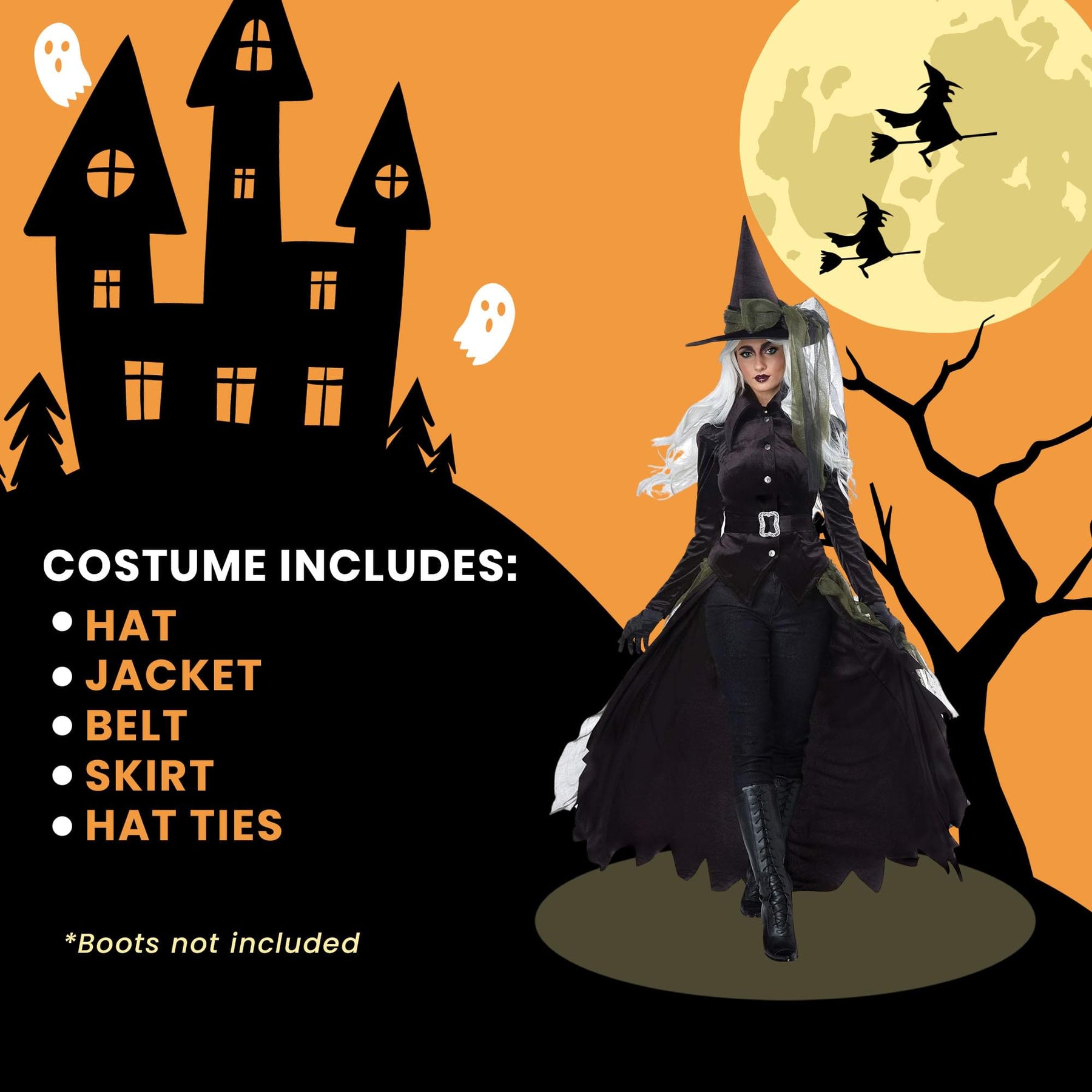 Gothic Witch Adult Costume