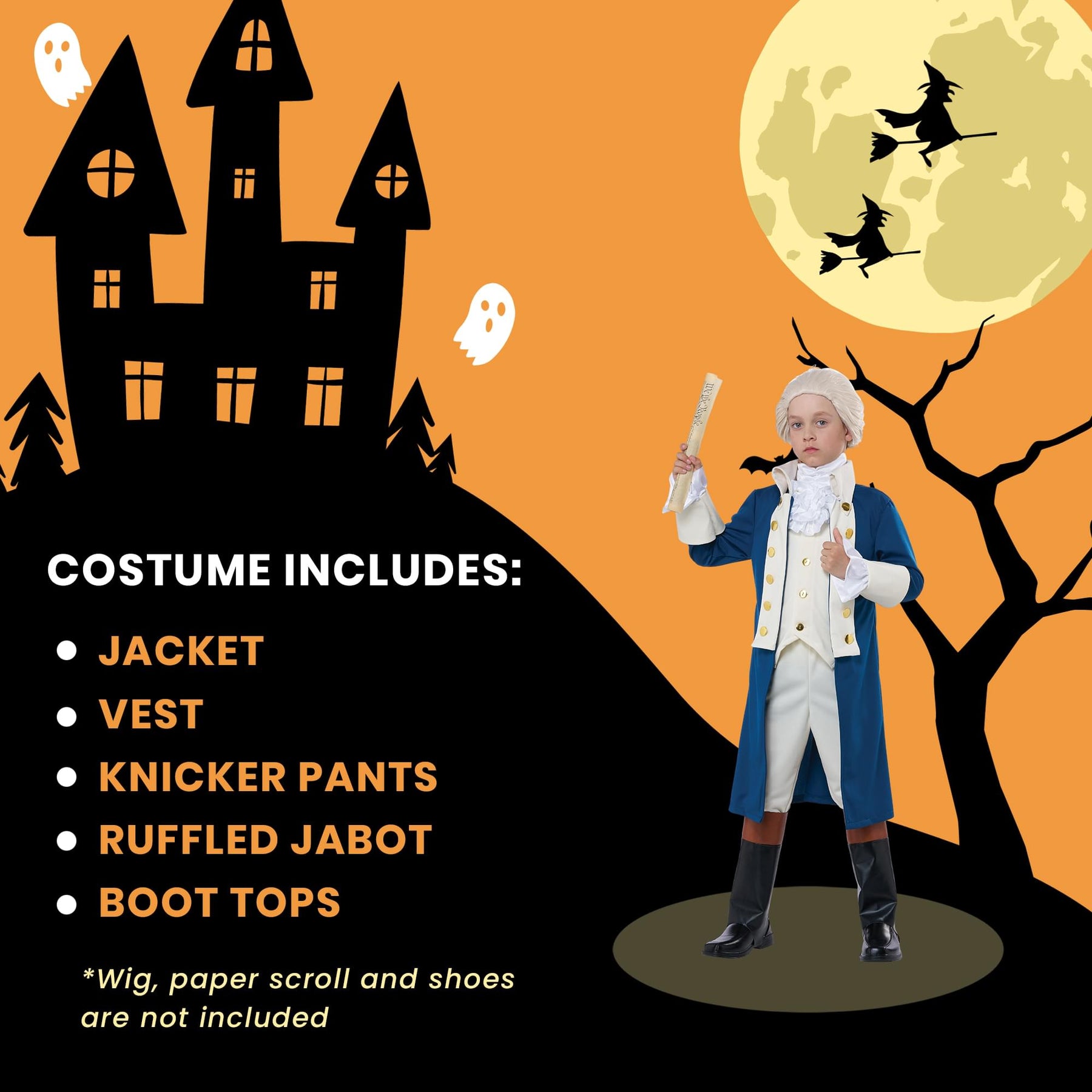 Alexander Hamilton Child Costume