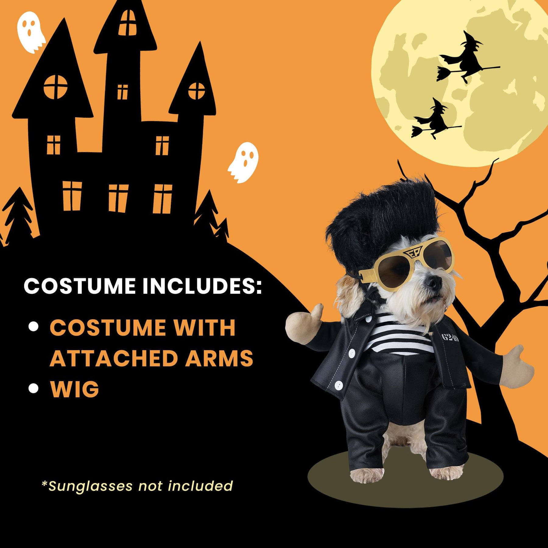 Elvis Jailhouse Rock Pet Costume