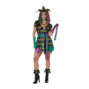 Mardi Gras Parade Jester Adult Costume