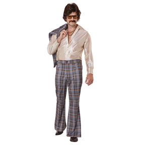 70's Plaid Stallion Leisure Suit Adult Costume