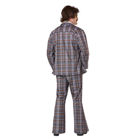 70's Plaid Stallion Leisure Suit Adult Costume