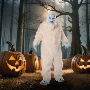 Deluxe Abominable Snowman With Premium Fur Adult Costume | One Size Fits Most