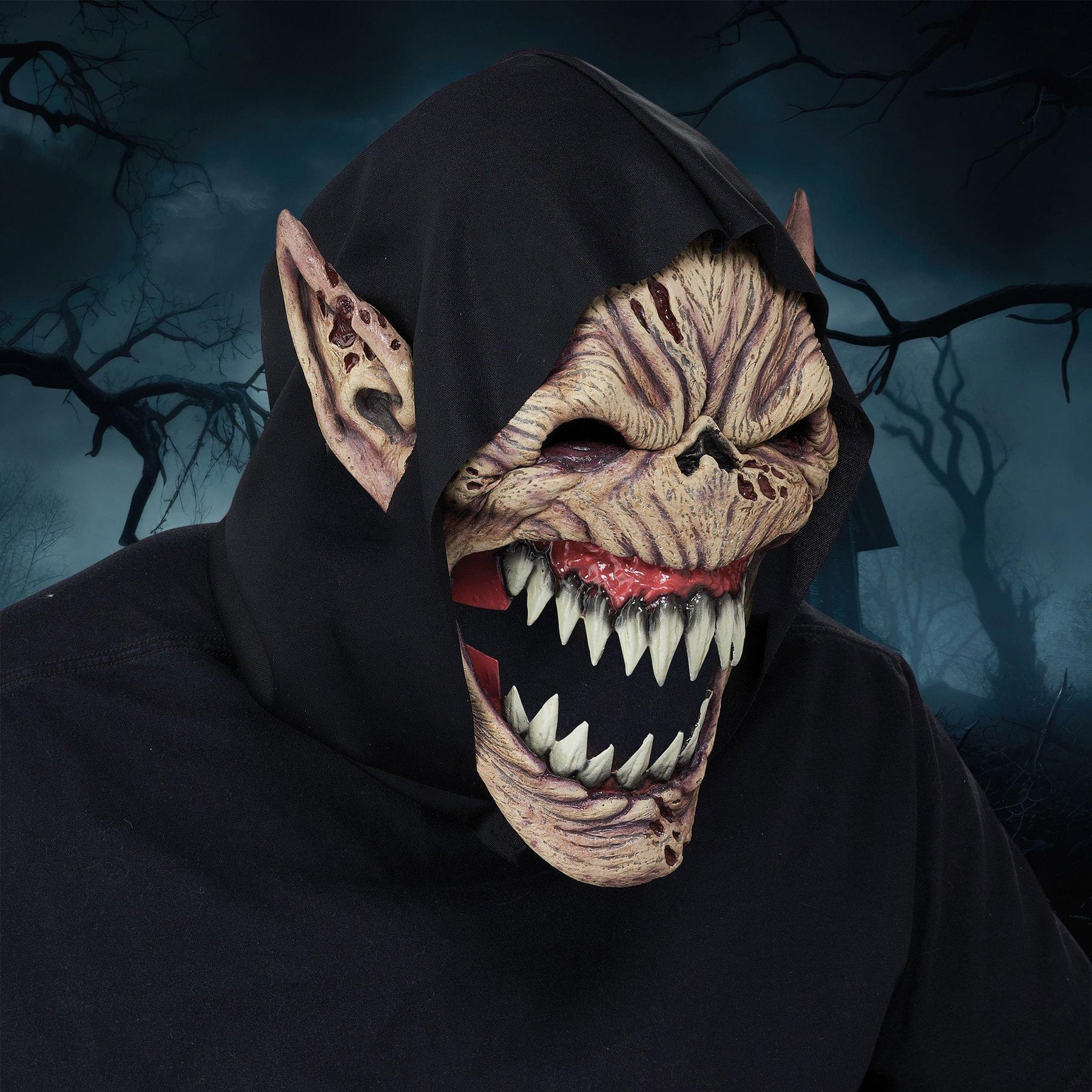 Fright Fiend Ani-Motion Adult Costume Mask