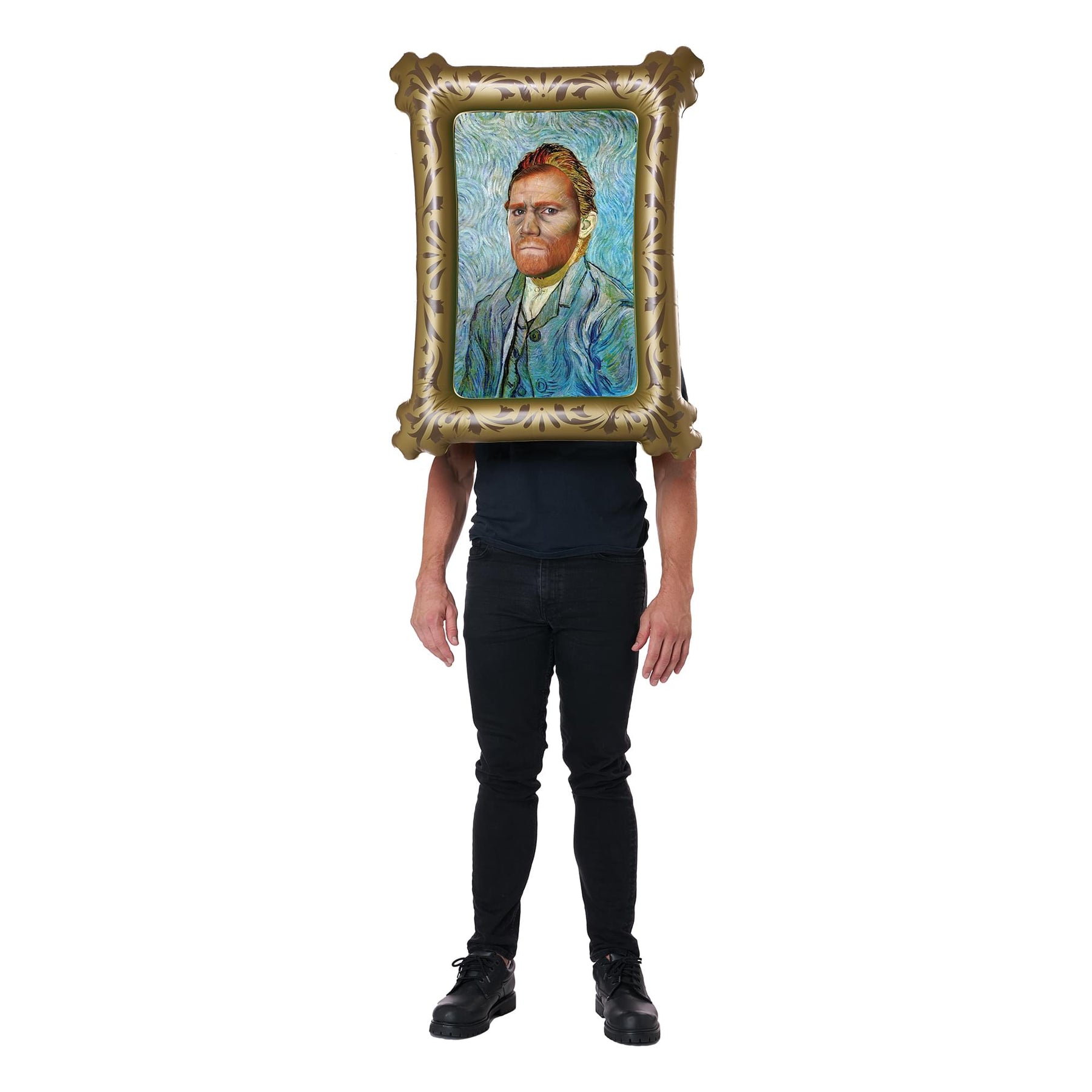 Van Gogh Mock Painting Adult Costume | One Size Fits Most