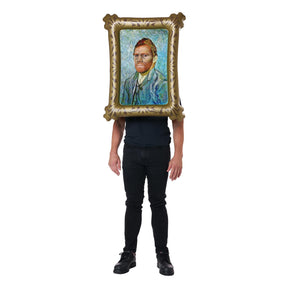 Van Gogh Mock Painting Adult Costume | One Size Fits Most