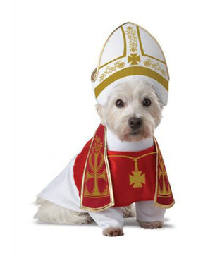 Holy Hound Pope Dog Pet Costume