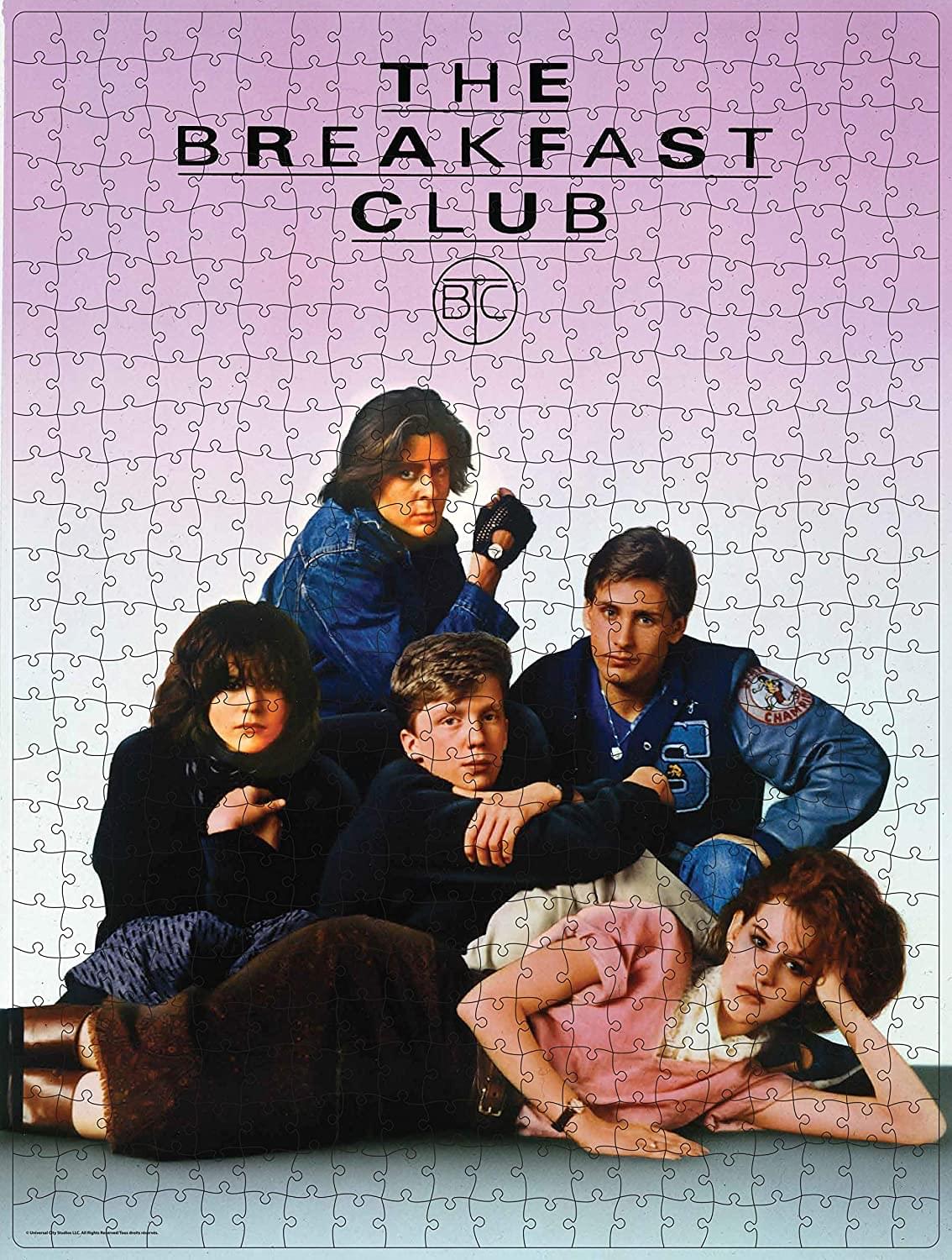 The Breakfast Club 500 Piece Jigsaw Puzzle in Plastic VHS Video Case