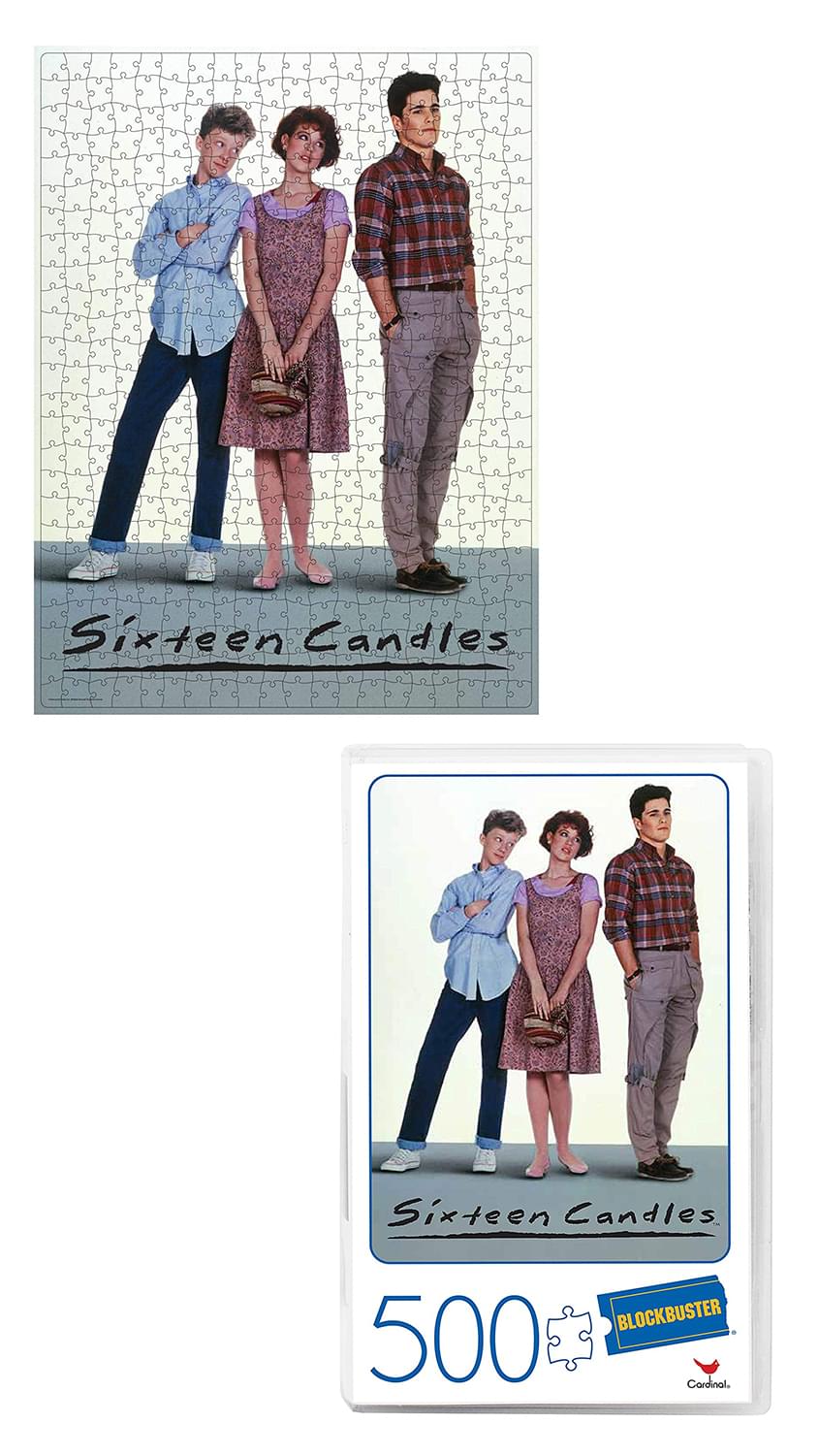 Sixteen Candles 500 Piece Jigsaw Puzzle in Plastic VHS Video Case