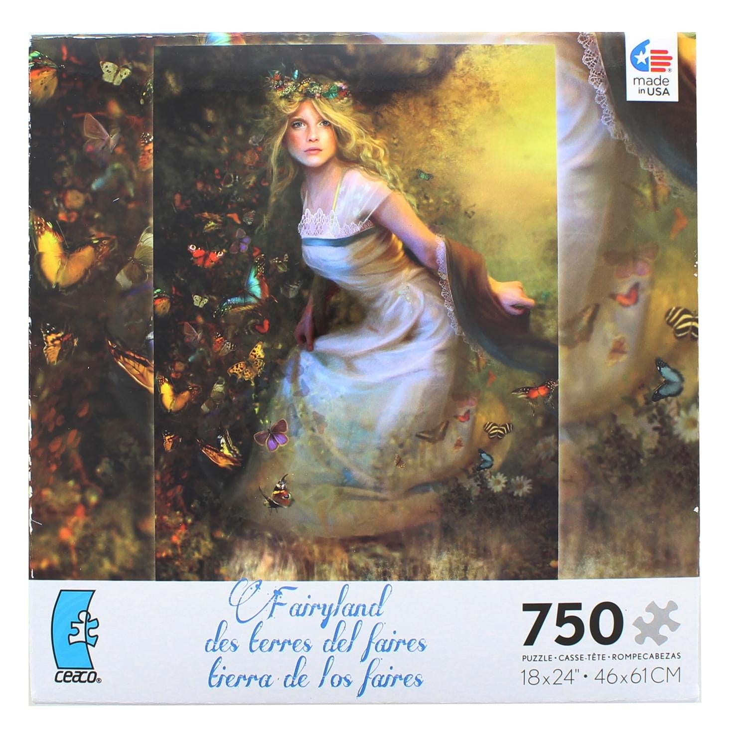 Fairyland Summer Dancer 750 Piece Jigsaw Puzzle