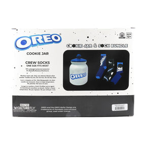 Oreo Cookie Jar and Sock Bundle