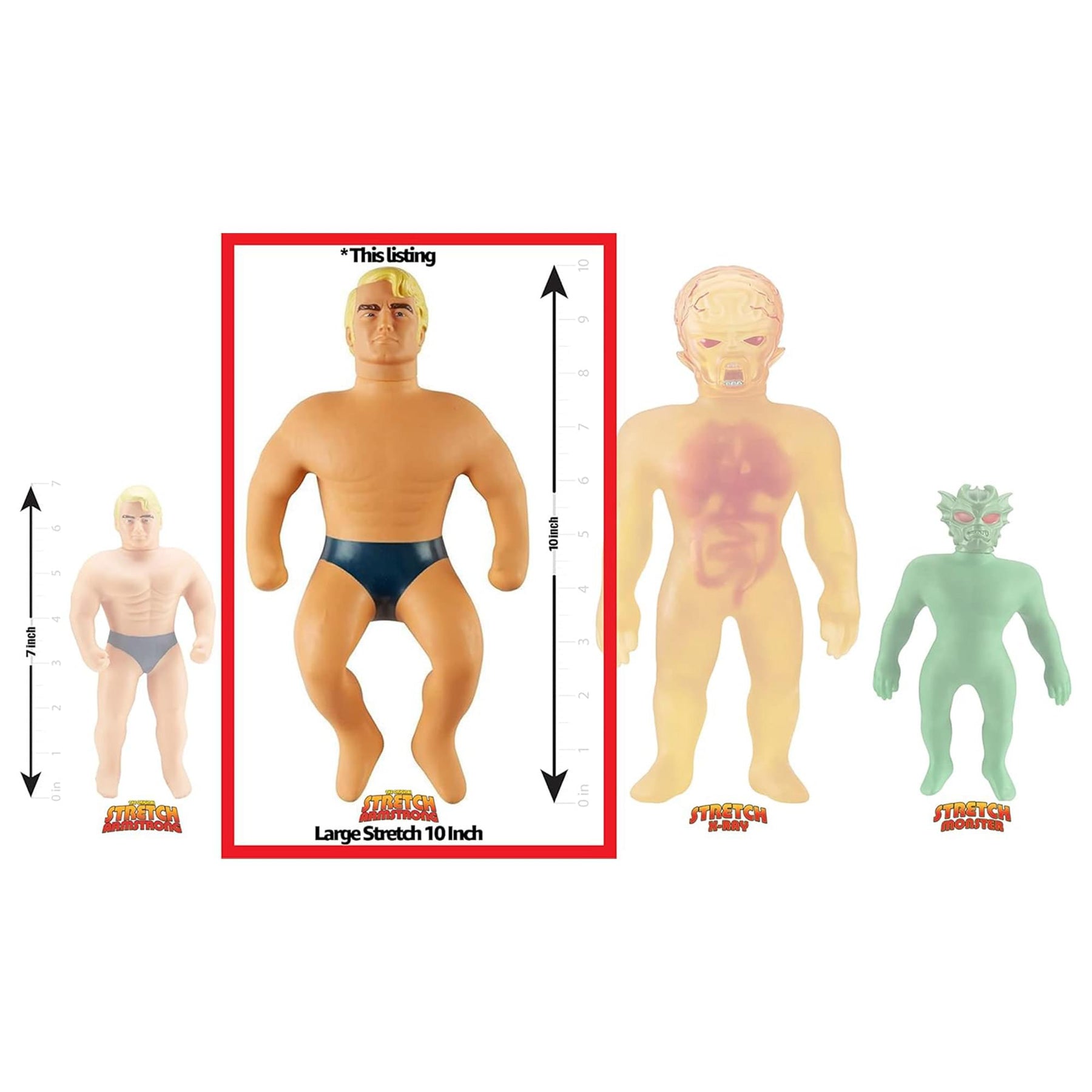 The Original Stretch Armstrong 10 Inch Stretchable Action Figure