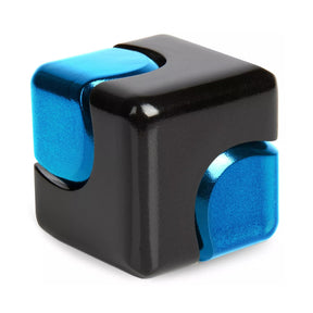 Bopster Fidget Spinner Cube | Black & Blue