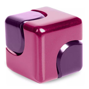 Bopster Fidget Spinner Cube | Pink & Purple