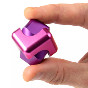 Bopster Fidget Spinner Cube | Pink & Purple