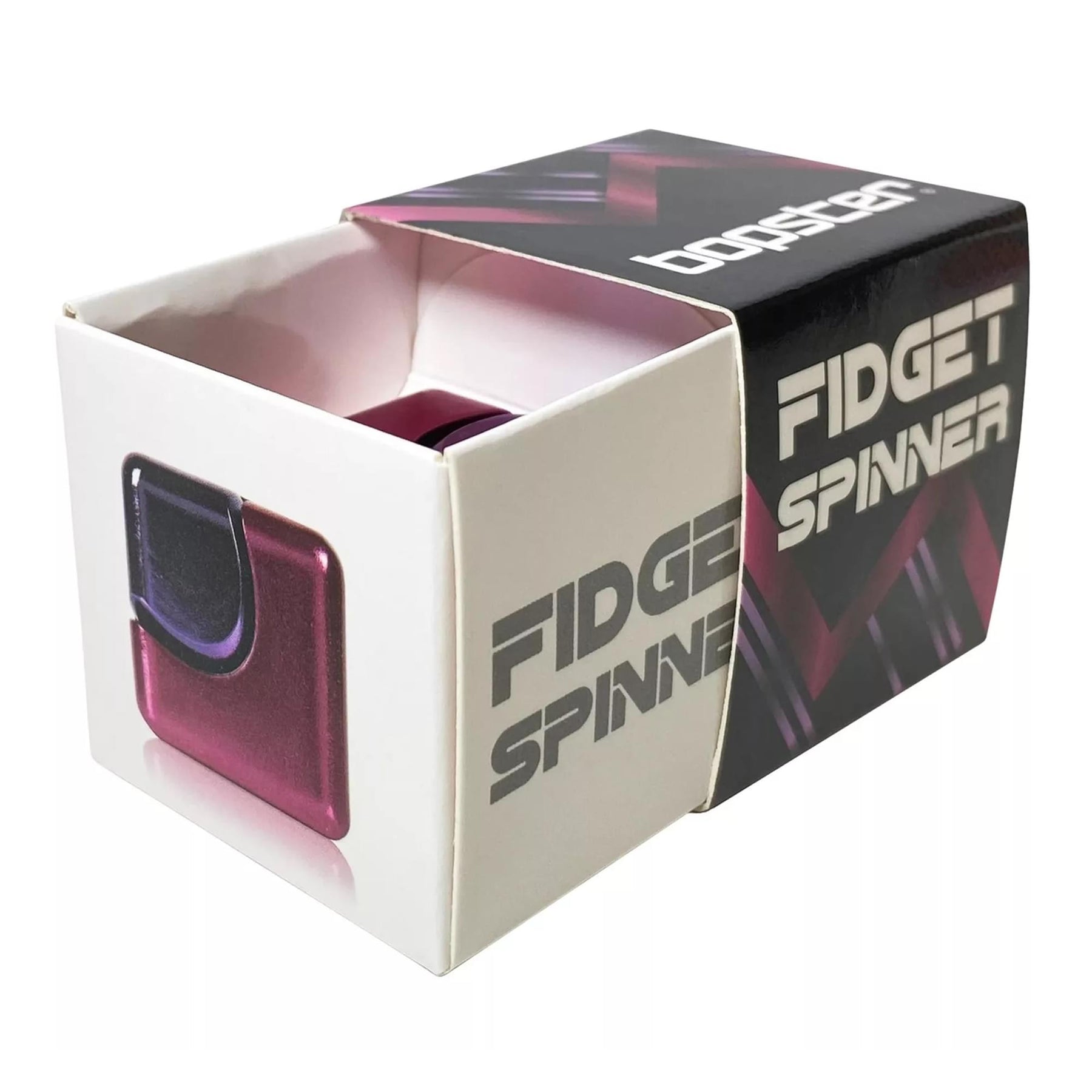 Bopster Fidget Spinner Cube | Pink & Purple