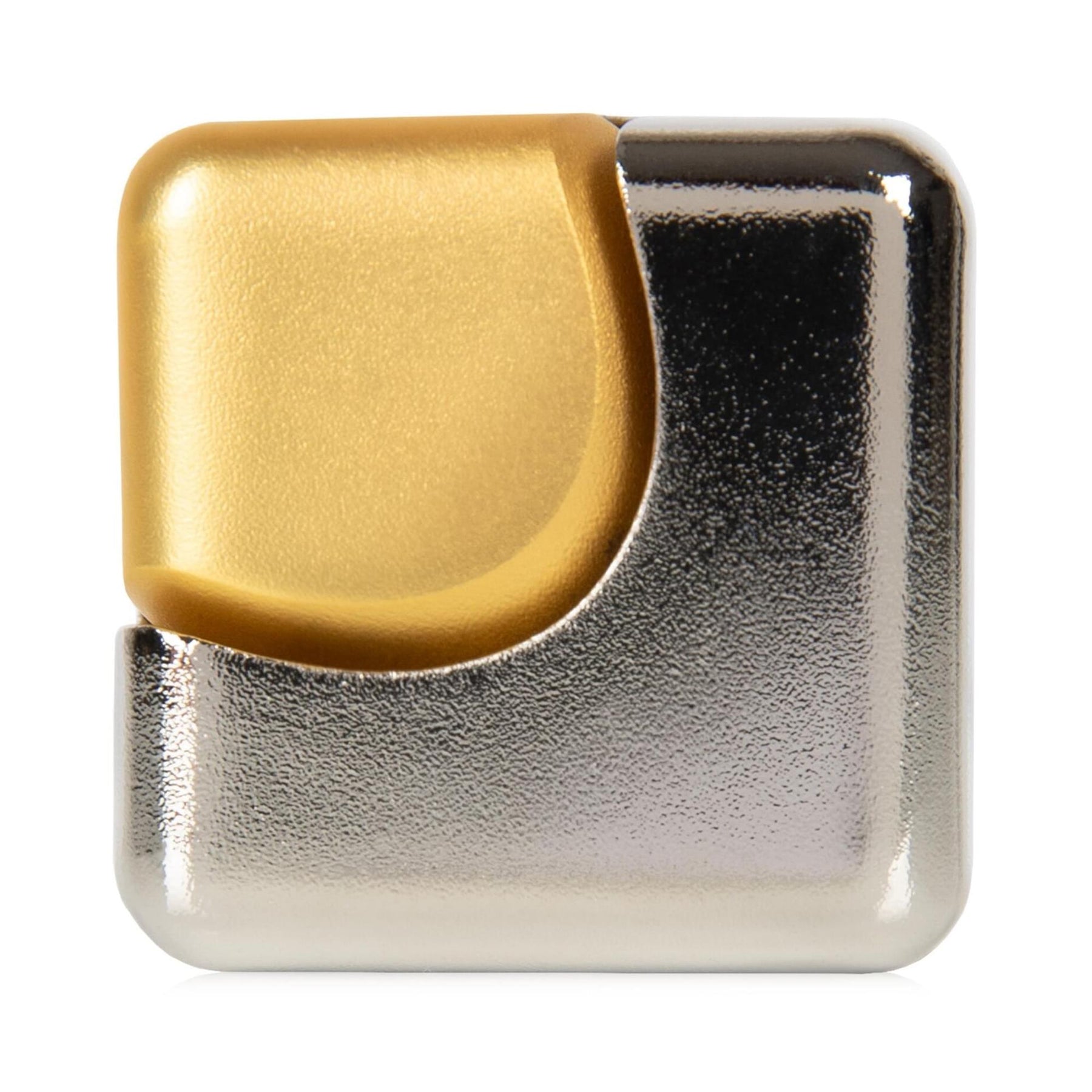 Bopster Fidget Spinner Cube | Silver & Gold