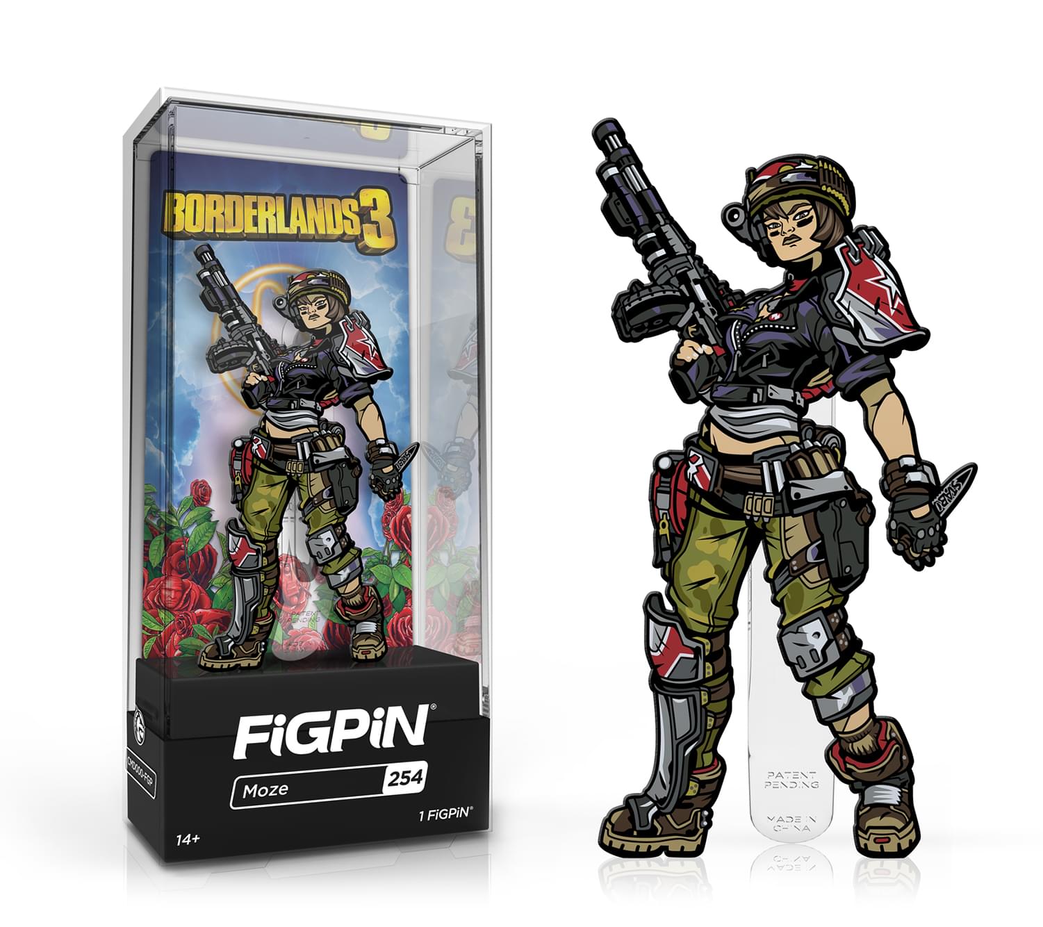 Borderlands 3 Enamel FiGPiN | Moze #254