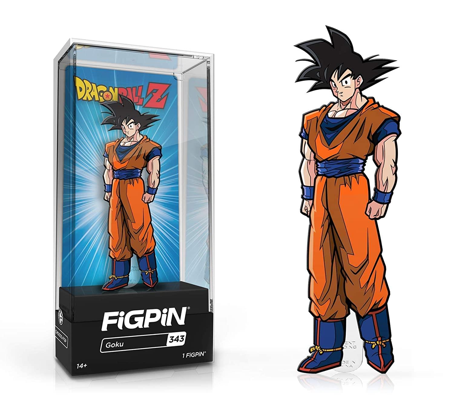 Dragon Ball Z 3 Inch Collectible Enamel FiGPiN | Goku #343