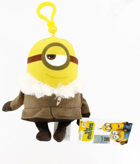 Minion Movie Winter Minion (1 Eye) Clip-On 5" Plush