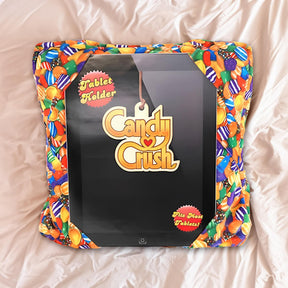 Candy Crush Saga Orange Plush Tablet Holder