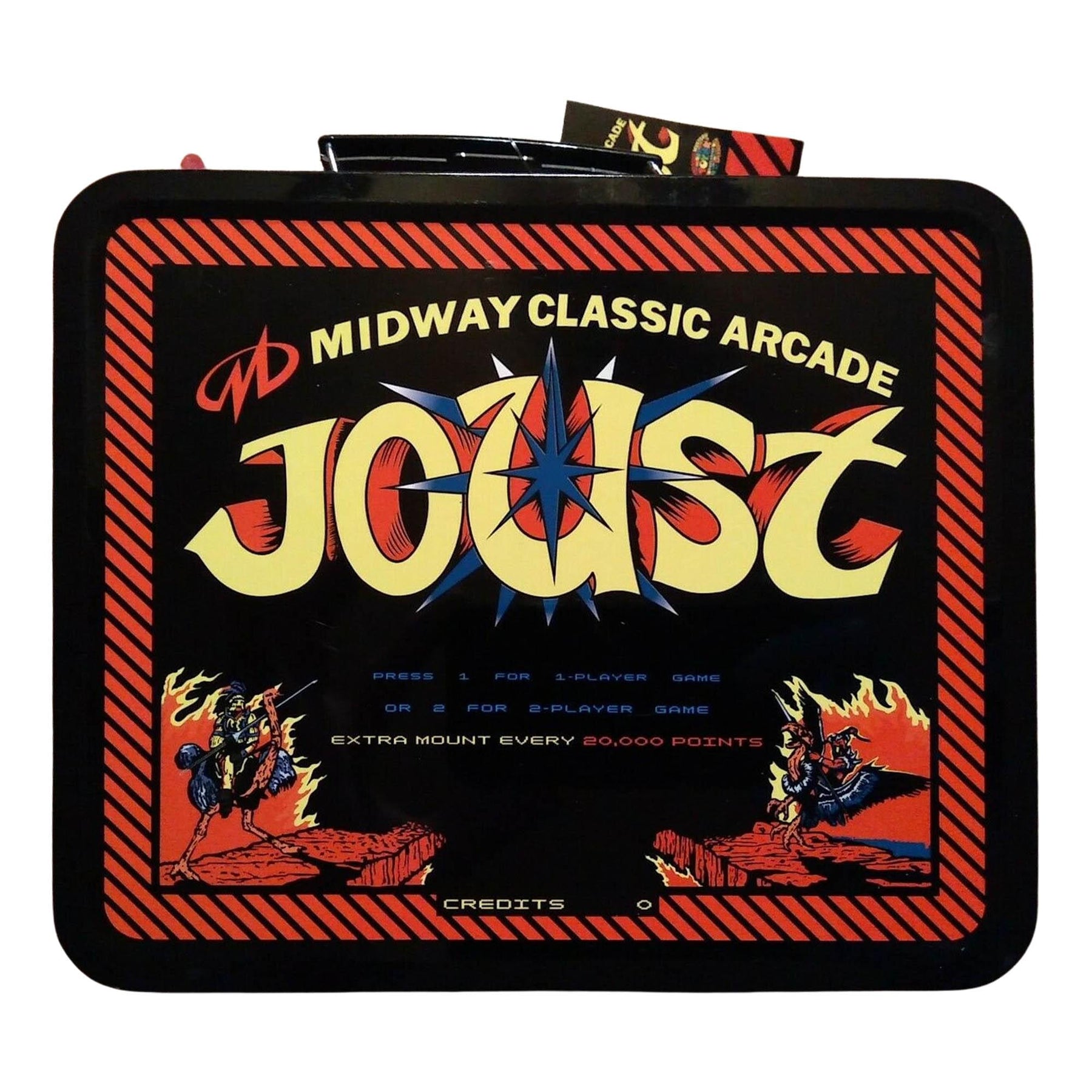 Midway Classic Arcade Tin Lunch Box, Joust