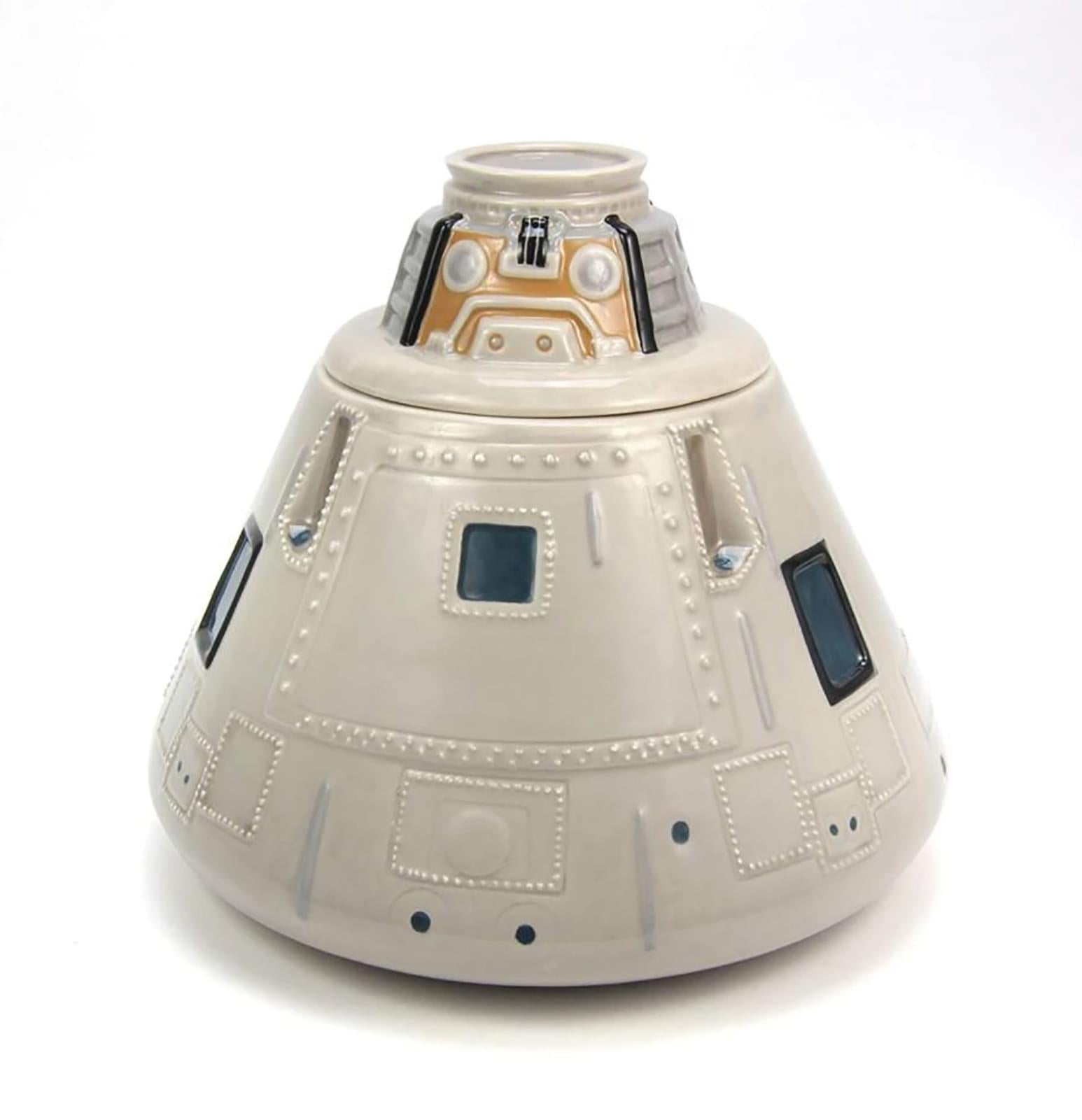 NASA Apollo Capsule Ceramic Cookie Jar