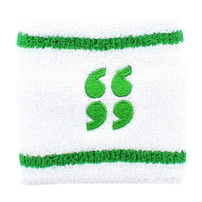 Scott Pilgrim White & Green Athletic Wristband