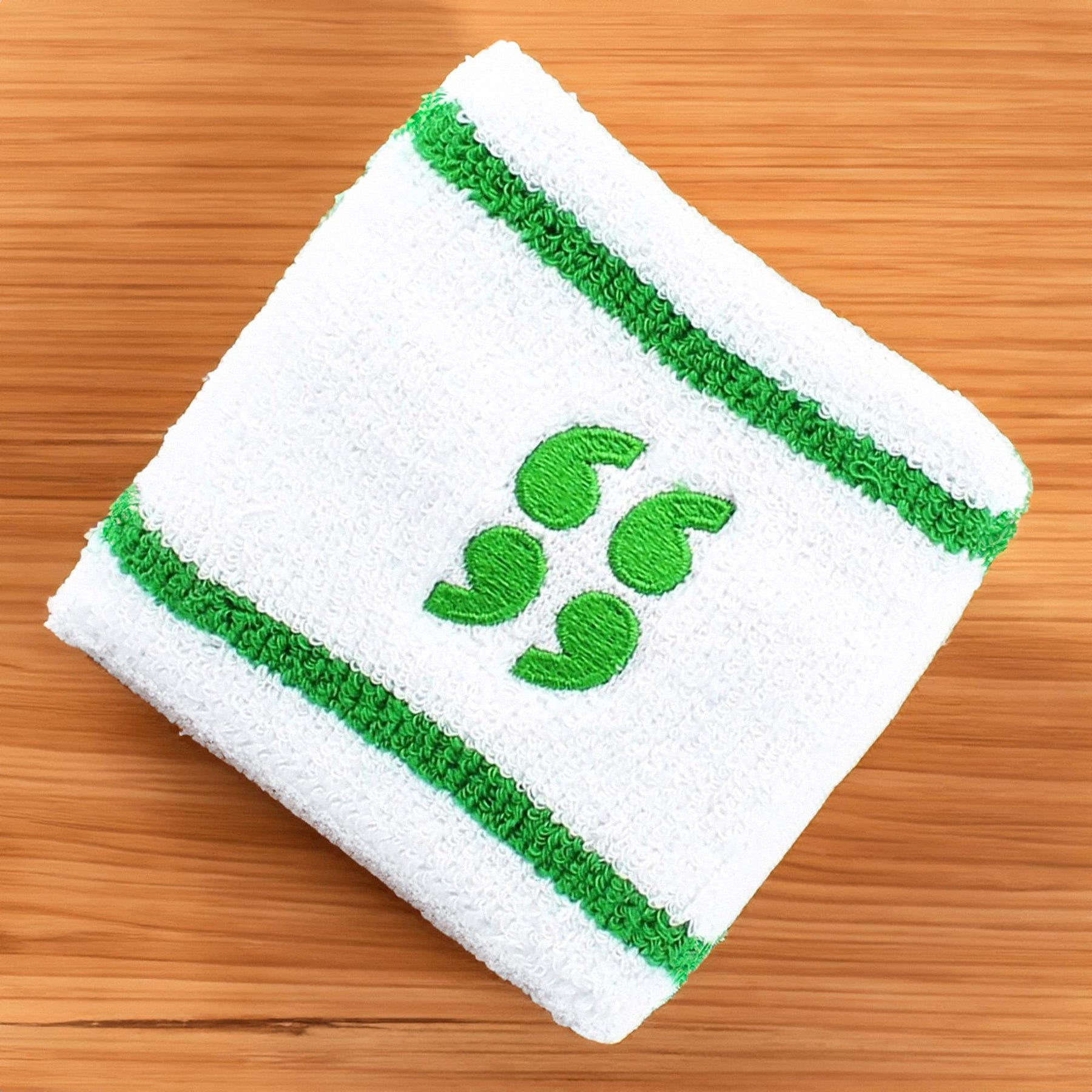 Scott Pilgrim White & Green Athletic Wristband