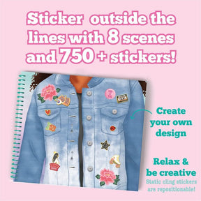 Craft-tastic Sticker It Up Sticker Book | Good Vibes