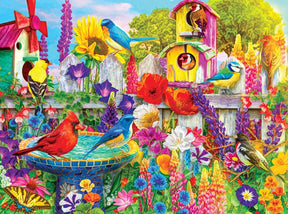 Bird Bath Garden 1000 Piece Kodak Premium Jigsaw Puzzle