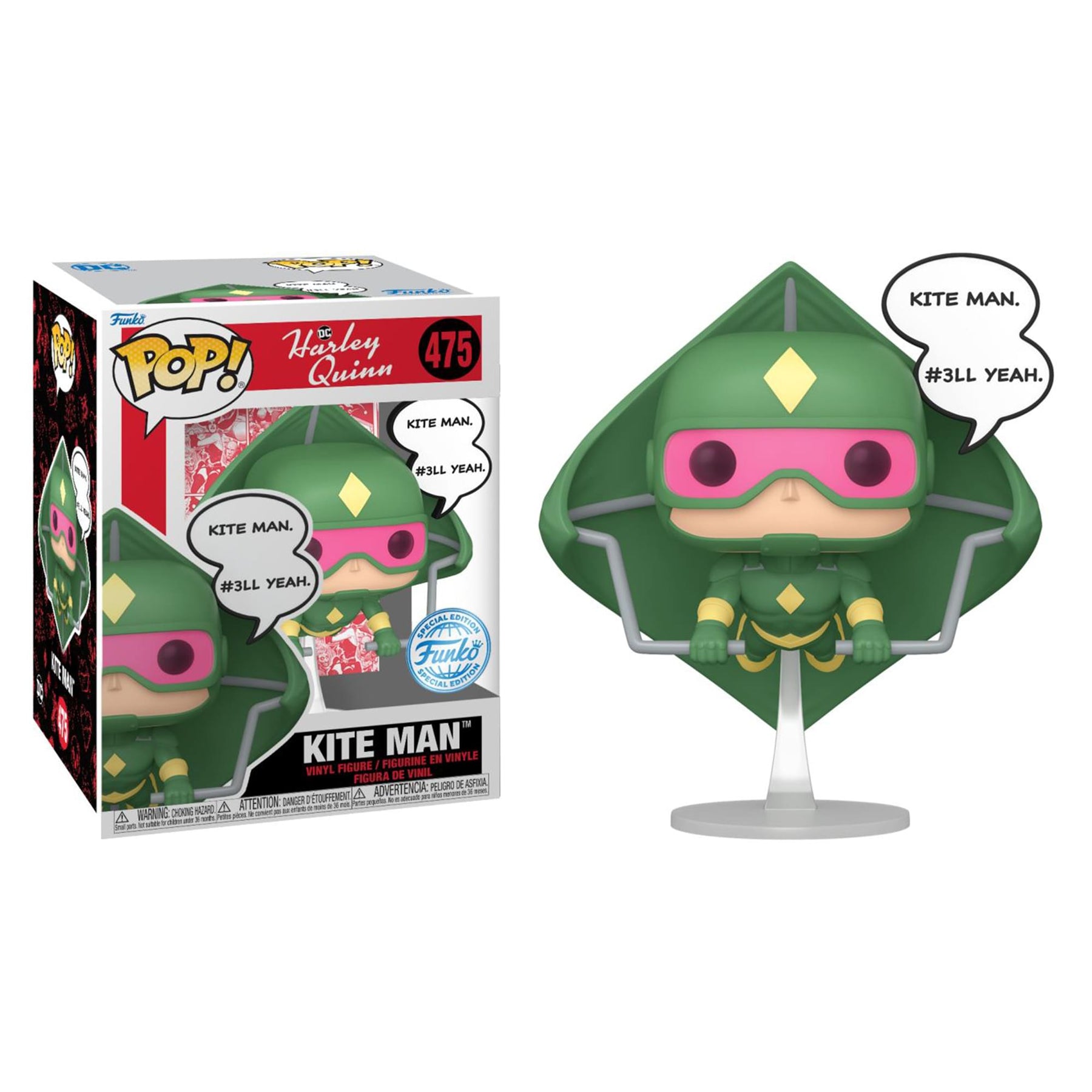 DC Comics Harley Quinn Funko POP Exclusive | Kite Man