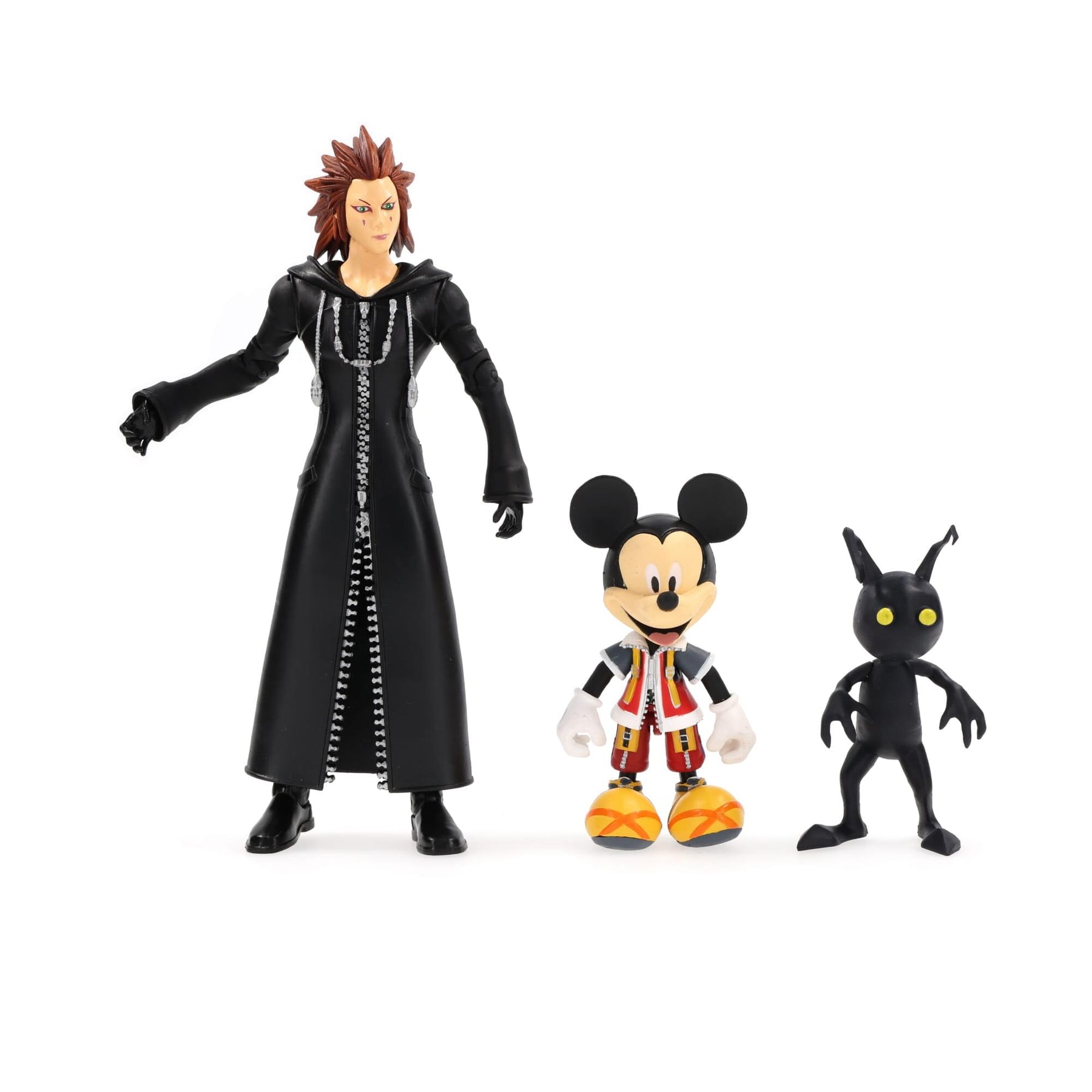 Kingdom Hearts Select Action Figure Set - Mickey, Axel & Shadow